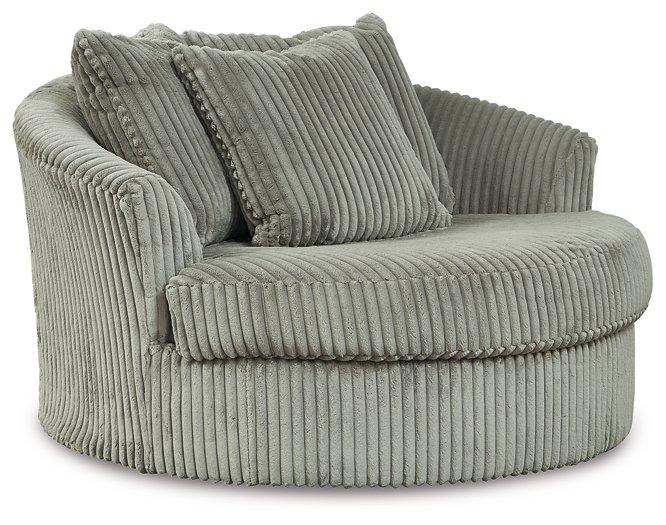 Lindyn Oversized Swivel Accent Chair - Premium Chair from Ashley Furniture - Just $756.70! Shop now at Furniture Wholesale Plus  We are the best furniture store in Nashville, Hendersonville, Goodlettsville, Madison, Antioch, Mount Juliet, Lebanon, Gallatin, Springfield, Murfreesboro, Franklin, Brentwood