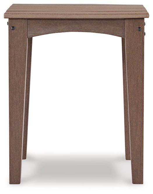 Emmeline Outdoor End Table - Premium Outdoor End Table from Ashley Furniture - Just $152.04! Shop now at Furniture Wholesale Plus  We are the best furniture store in Nashville, Hendersonville, Goodlettsville, Madison, Antioch, Mount Juliet, Lebanon, Gallatin, Springfield, Murfreesboro, Franklin, Brentwood