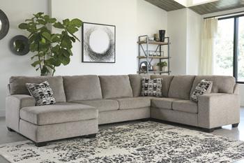 Ballinasloe 3-Piece Sectional with Chaise - Premium Sectional from Ashley Furniture - Just $1370.97! Shop now at Furniture Wholesale Plus  We are the best furniture store in Nashville, Hendersonville, Goodlettsville, Madison, Antioch, Mount Juliet, Lebanon, Gallatin, Springfield, Murfreesboro, Franklin, Brentwood