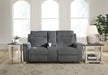 Barnsana Power Reclining Loveseat with Console - Premium Loveseat from Ashley Furniture - Just $788.31! Shop now at Furniture Wholesale Plus  We are the best furniture store in Nashville, Hendersonville, Goodlettsville, Madison, Antioch, Mount Juliet, Lebanon, Gallatin, Springfield, Murfreesboro, Franklin, Brentwood