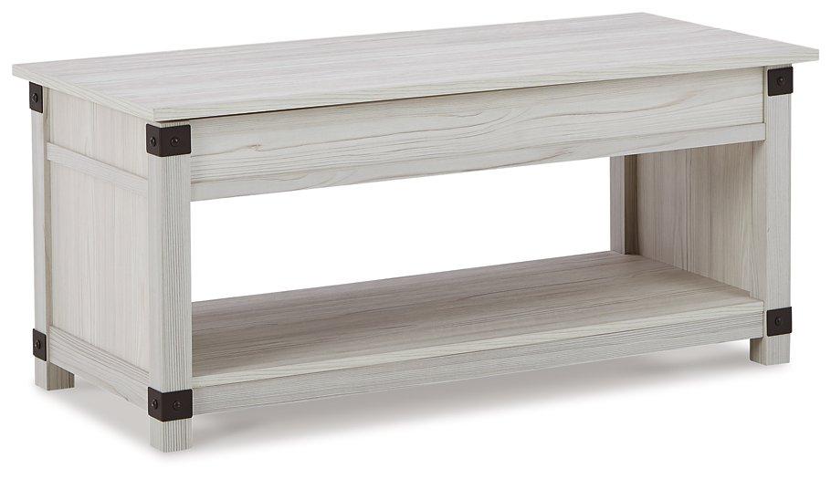 Bayflynn Lift-Top Coffee Table - Premium Cocktail Table Lift from Ashley Furniture - Just $189.12! Shop now at Furniture Wholesale Plus  We are the best furniture store in Nashville, Hendersonville, Goodlettsville, Madison, Antioch, Mount Juliet, Lebanon, Gallatin, Springfield, Murfreesboro, Franklin, Brentwood