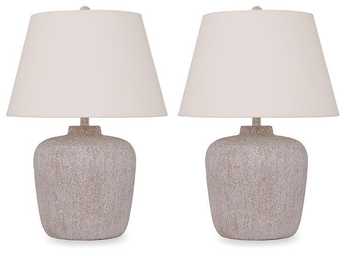 Danry Lamp Set - Premium Table Lamp Set from Ashley Furniture - Just $233.47! Shop now at Furniture Wholesale Plus  We are the best furniture store in Nashville, Hendersonville, Goodlettsville, Madison, Antioch, Mount Juliet, Lebanon, Gallatin, Springfield, Murfreesboro, Franklin, Brentwood