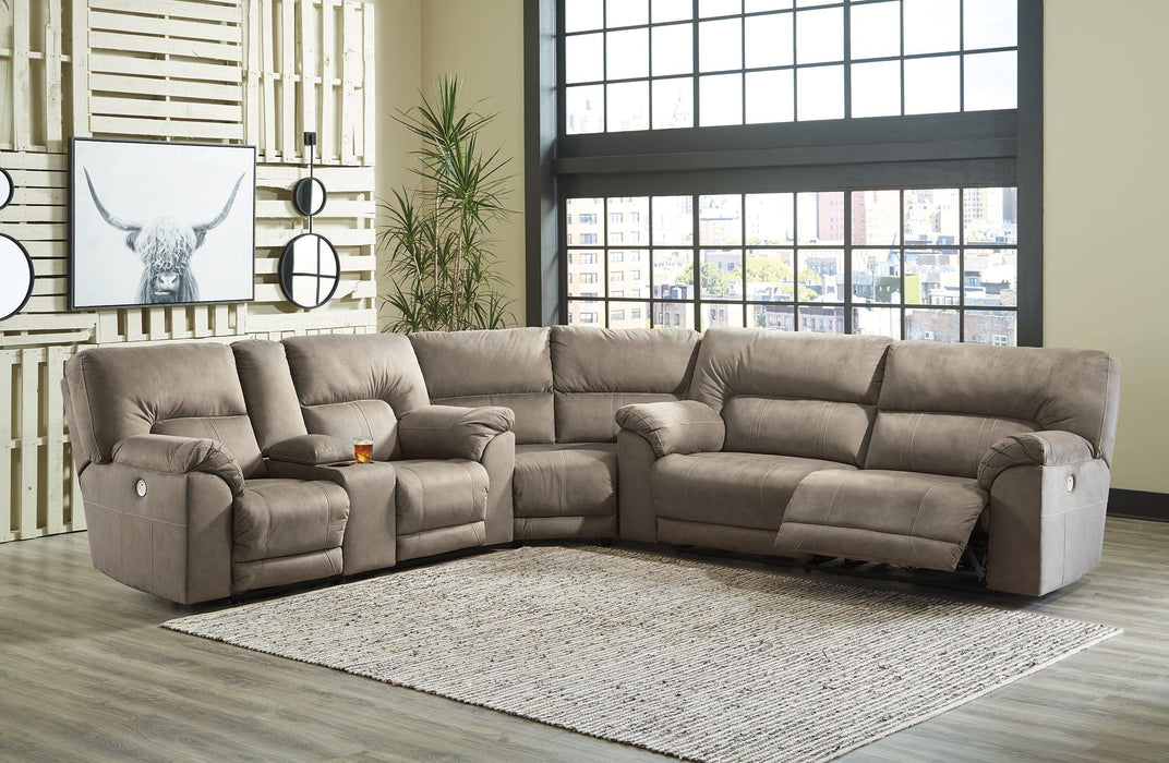 Cavalcade 3-Piece Power Reclining Sectional - Premium Sectional from Ashley Furniture - Just $2504.41! Shop now at Furniture Wholesale Plus  We are the best furniture store in Nashville, Hendersonville, Goodlettsville, Madison, Antioch, Mount Juliet, Lebanon, Gallatin, Springfield, Murfreesboro, Franklin, Brentwood