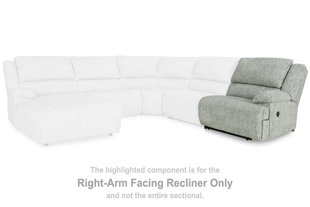 McClelland Reclining Sectional - Premium Sectional from Ashley Furniture - Just $1813.19! Shop now at Furniture Wholesale Plus  We are the best furniture store in Nashville, Hendersonville, Goodlettsville, Madison, Antioch, Mount Juliet, Lebanon, Gallatin, Springfield, Murfreesboro, Franklin, Brentwood