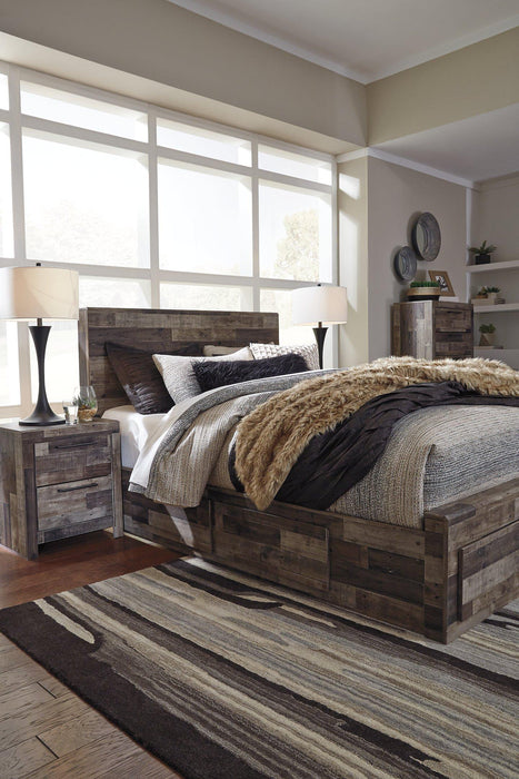 Derekson Bed with 4 Storage Drawers - Premium Bed from Ashley Furniture - Just $687.81! Shop now at Furniture Wholesale Plus  We are the best furniture store in Nashville, Hendersonville, Goodlettsville, Madison, Antioch, Mount Juliet, Lebanon, Gallatin, Springfield, Murfreesboro, Franklin, Brentwood