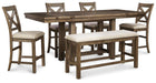 Moriville Counter Height Dining Set - Premium Dining Room Set from Ashley Furniture - Just $1184.58! Shop now at Furniture Wholesale Plus  We are the best furniture store in Nashville, Hendersonville, Goodlettsville, Madison, Antioch, Mount Juliet, Lebanon, Gallatin, Springfield, Murfreesboro, Franklin, Brentwood