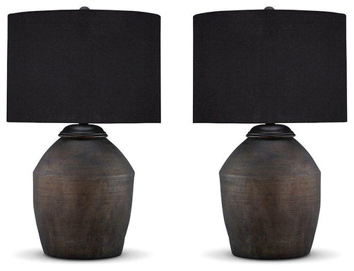 Naareman Lamp Set - Premium Table Lamp Set from Ashley Furniture - Just $215.82! Shop now at Furniture Wholesale Plus  We are the best furniture store in Nashville, Hendersonville, Goodlettsville, Madison, Antioch, Mount Juliet, Lebanon, Gallatin, Springfield, Murfreesboro, Franklin, Brentwood