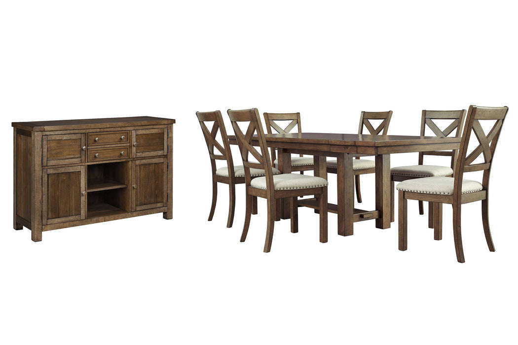 Moriville Dining Room Set - Premium Dining Room Set from Ashley Furniture - Just $1039.75! Shop now at Furniture Wholesale Plus  We are the best furniture store in Nashville, Hendersonville, Goodlettsville, Madison, Antioch, Mount Juliet, Lebanon, Gallatin, Springfield, Murfreesboro, Franklin, Brentwood