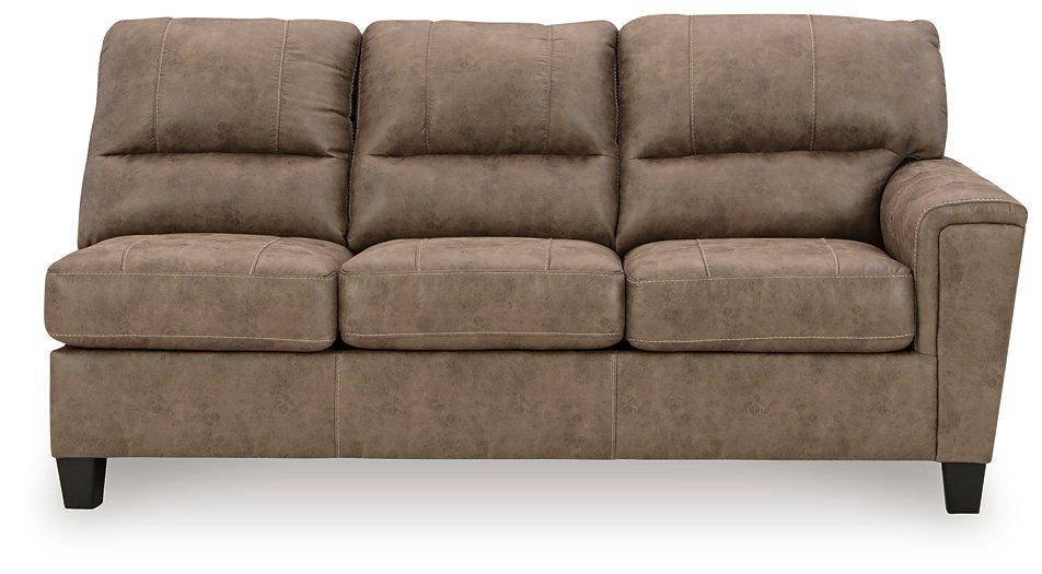 Navi 2-Piece Sectional Sofa Chaise - Premium Sectional from Ashley Furniture - Just $1044.08! Shop now at Furniture Wholesale Plus  We are the best furniture store in Nashville, Hendersonville, Goodlettsville, Madison, Antioch, Mount Juliet, Lebanon, Gallatin, Springfield, Murfreesboro, Franklin, Brentwood