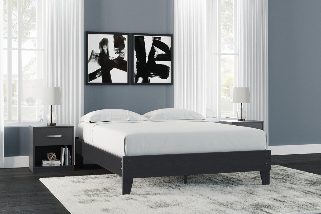 Finch Queen Panel Platform Bed - Premium Bed from Ashley Furniture - Just $271.09! Shop now at Furniture Wholesale Plus  We are the best furniture store in Nashville, Hendersonville, Goodlettsville, Madison, Antioch, Mount Juliet, Lebanon, Gallatin, Springfield, Murfreesboro, Franklin, Brentwood