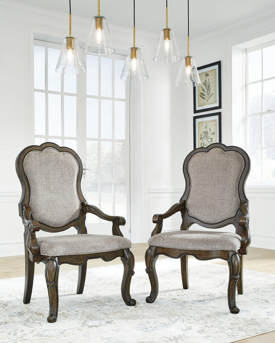 Maylee Dining Arm Chair - Premium Dining Chair from Ashley Furniture - Just $197.09! Shop now at Furniture Wholesale Plus  We are the best furniture store in Nashville, Hendersonville, Goodlettsville, Madison, Antioch, Mount Juliet, Lebanon, Gallatin, Springfield, Murfreesboro, Franklin, Brentwood