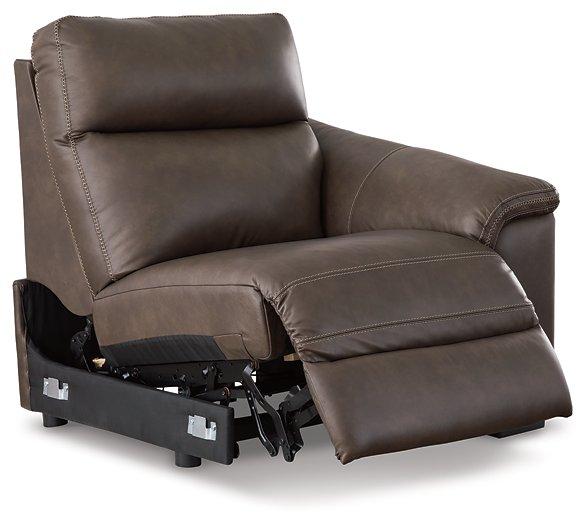 Salvatore 3-Piece Power Reclining Loveseat with Console - Premium Sectional from Ashley Furniture - Just $2146.38! Shop now at Furniture Wholesale Plus  We are the best furniture store in Nashville, Hendersonville, Goodlettsville, Madison, Antioch, Mount Juliet, Lebanon, Gallatin, Springfield, Murfreesboro, Franklin, Brentwood