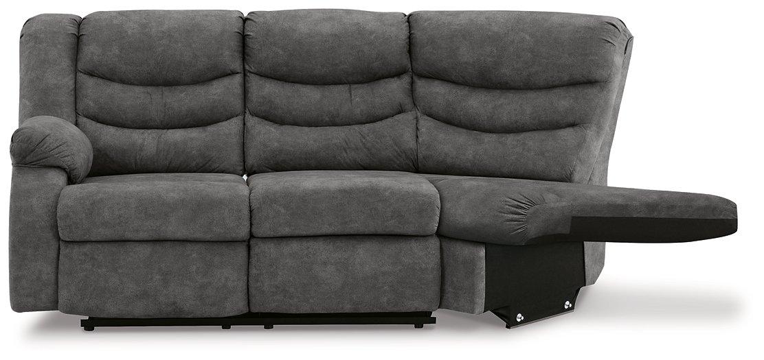 Partymate 2-Piece Reclining Sectional - Premium Sectional from Ashley Furniture - Just $1388.22! Shop now at Furniture Wholesale Plus  We are the best furniture store in Nashville, Hendersonville, Goodlettsville, Madison, Antioch, Mount Juliet, Lebanon, Gallatin, Springfield, Murfreesboro, Franklin, Brentwood