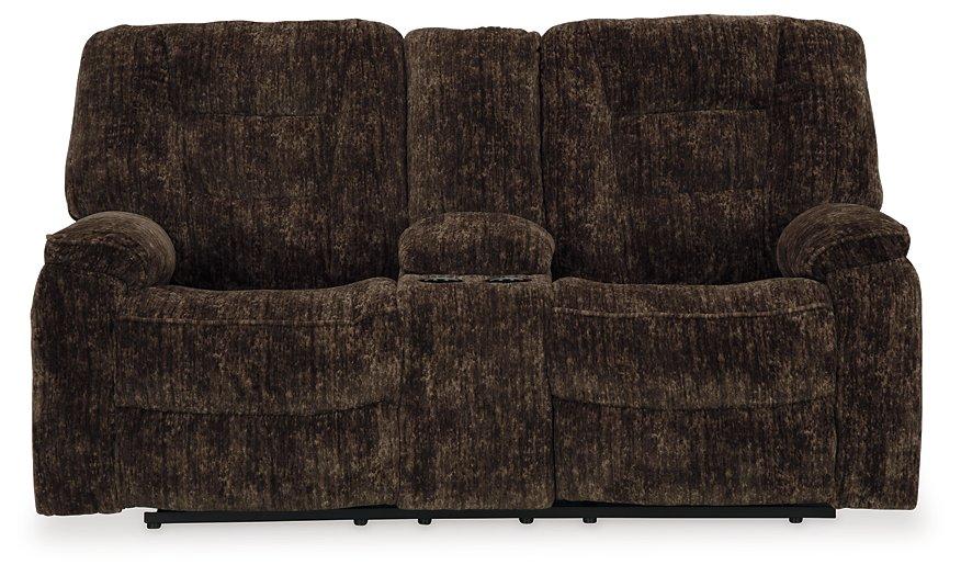 Soundwave Reclining Loveseat with Console - Premium Loveseat from Ashley Furniture - Just $825.39! Shop now at Furniture Wholesale Plus  We are the best furniture store in Nashville, Hendersonville, Goodlettsville, Madison, Antioch, Mount Juliet, Lebanon, Gallatin, Springfield, Murfreesboro, Franklin, Brentwood