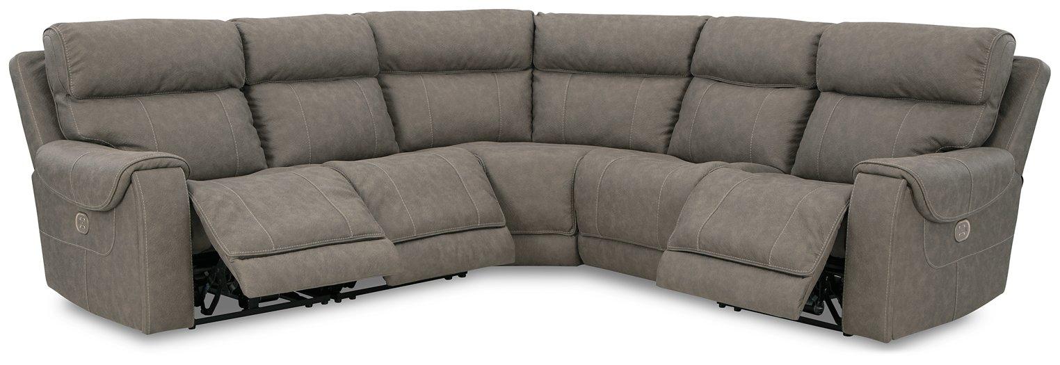 Starbot Power Reclining Sectional - Premium Sectional from Ashley Furniture - Just $2392.24! Shop now at Furniture Wholesale Plus  We are the best furniture store in Nashville, Hendersonville, Goodlettsville, Madison, Antioch, Mount Juliet, Lebanon, Gallatin, Springfield, Murfreesboro, Franklin, Brentwood