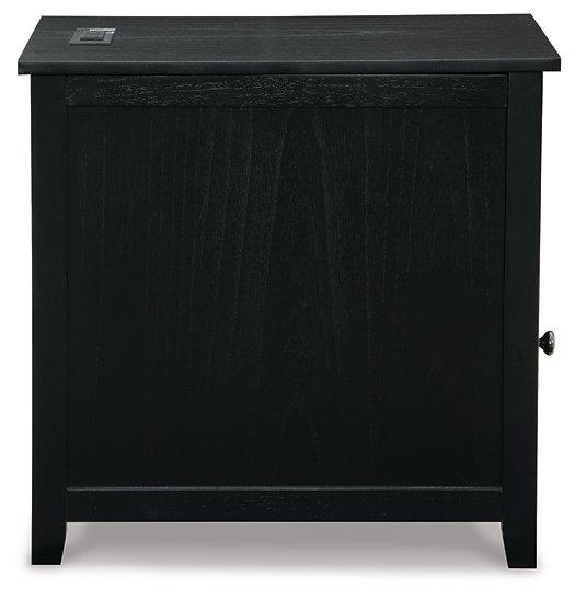 Treytown Chairside End Table - Premium End Table from Ashley Furniture - Just $152.04! Shop now at Furniture Wholesale Plus  We are the best furniture store in Nashville, Hendersonville, Goodlettsville, Madison, Antioch, Mount Juliet, Lebanon, Gallatin, Springfield, Murfreesboro, Franklin, Brentwood