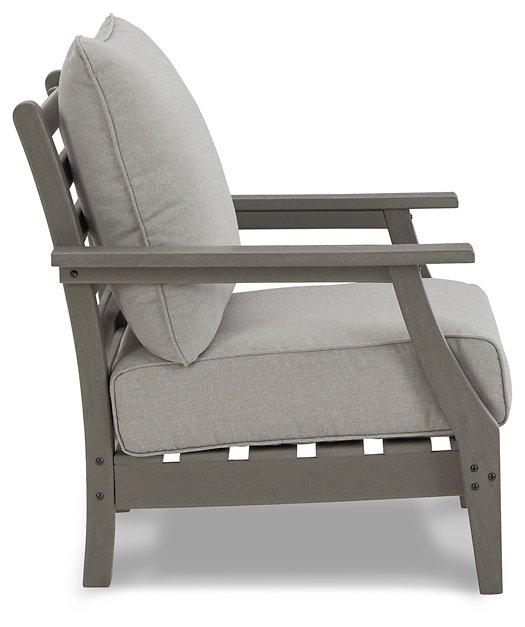 Visola Lounge Chair with Cushion (Set of 2) - Premium Outdoor Seating from Ashley Furniture - Just $1061.95! Shop now at Furniture Wholesale Plus  We are the best furniture store in Nashville, Hendersonville, Goodlettsville, Madison, Antioch, Mount Juliet, Lebanon, Gallatin, Springfield, Murfreesboro, Franklin, Brentwood