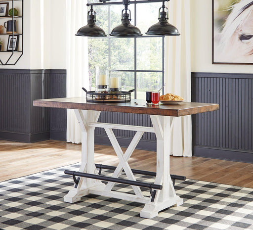 Valebeck Counter Height Dining Table - Premium Counter Height Table from Ashley Furniture - Just $392.17! Shop now at Furniture Wholesale Plus  We are the best furniture store in Nashville, Hendersonville, Goodlettsville, Madison, Antioch, Mount Juliet, Lebanon, Gallatin, Springfield, Murfreesboro, Franklin, Brentwood