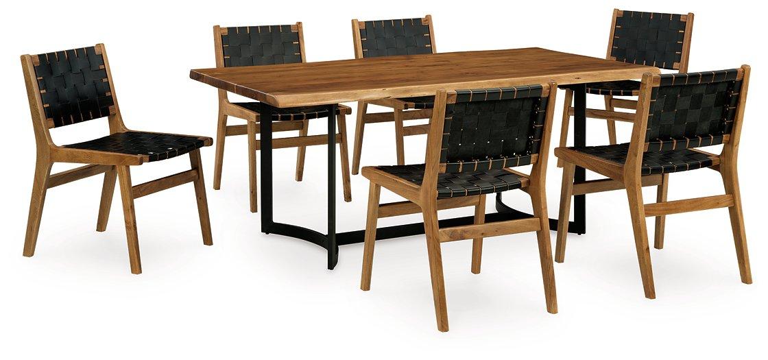 Fortmaine Dining Package - Premium Casual Seating Set from Ashley Furniture - Just $1614.96! Shop now at Furniture Wholesale Plus  We are the best furniture store in Nashville, Hendersonville, Goodlettsville, Madison, Antioch, Mount Juliet, Lebanon, Gallatin, Springfield, Murfreesboro, Franklin, Brentwood