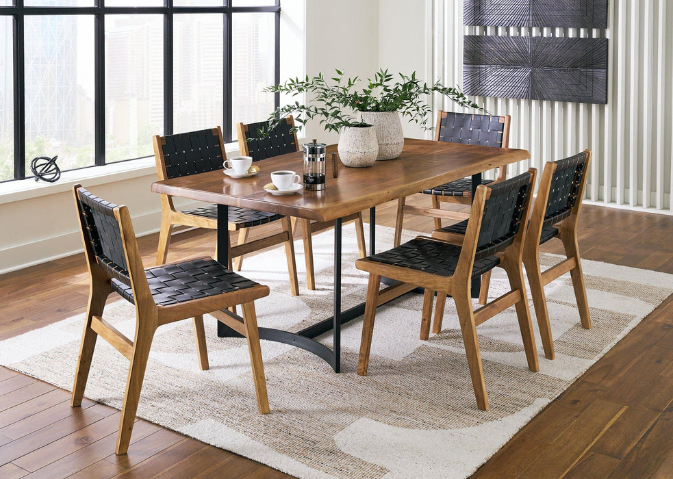 Fortmaine Dining Package - Premium Casual Seating Set from Ashley Furniture - Just $1614.96! Shop now at Furniture Wholesale Plus  We are the best furniture store in Nashville, Hendersonville, Goodlettsville, Madison, Antioch, Mount Juliet, Lebanon, Gallatin, Springfield, Murfreesboro, Franklin, Brentwood