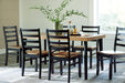 Blondon Dining Table and 6 Chairs (Set of 7) - Premium Dining Table from Ashley Furniture - Just $621.44! Shop now at Furniture Wholesale Plus  We are the best furniture store in Nashville, Hendersonville, Goodlettsville, Madison, Antioch, Mount Juliet, Lebanon, Gallatin, Springfield, Murfreesboro, Franklin, Brentwood