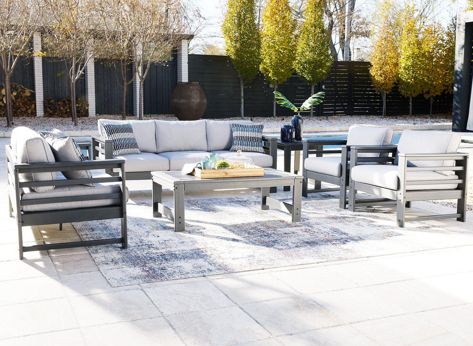 Amora Outdoor Seating Set - Premium Outdoor Table Set from Ashley Furniture - Just $795.59! Shop now at Furniture Wholesale Plus  We are the best furniture store in Nashville, Hendersonville, Goodlettsville, Madison, Antioch, Mount Juliet, Lebanon, Gallatin, Springfield, Murfreesboro, Franklin, Brentwood