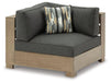 Citrine Park Outdoor Sectional - Premium Outdoor Seating from Ashley Furniture - Just $1607.46! Shop now at Furniture Wholesale Plus  We are the best furniture store in Nashville, Hendersonville, Goodlettsville, Madison, Antioch, Mount Juliet, Lebanon, Gallatin, Springfield, Murfreesboro, Franklin, Brentwood