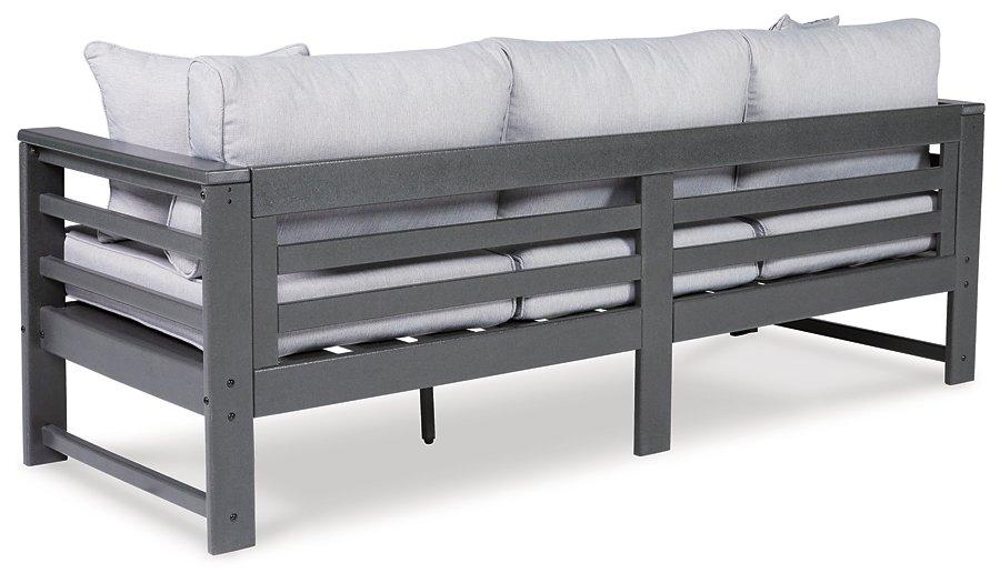 Amora Outdoor Sofa with Cushion - Premium Outdoor Seating from Ashley Furniture - Just $954.74! Shop now at Furniture Wholesale Plus  We are the best furniture store in Nashville, Hendersonville, Goodlettsville, Madison, Antioch, Mount Juliet, Lebanon, Gallatin, Springfield, Murfreesboro, Franklin, Brentwood