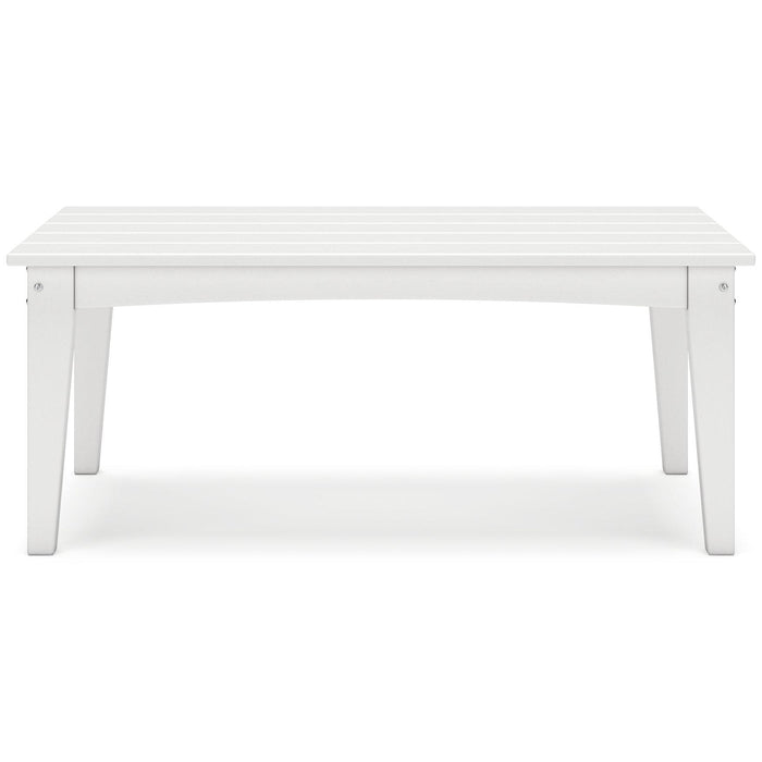 Hyland wave Outdoor Coffee Table - Premium Outdoor Cocktail Table from Ashley Furniture - Just $243.84! Shop now at Furniture Wholesale Plus  We are the best furniture store in Nashville, Hendersonville, Goodlettsville, Madison, Antioch, Mount Juliet, Lebanon, Gallatin, Springfield, Murfreesboro, Franklin, Brentwood