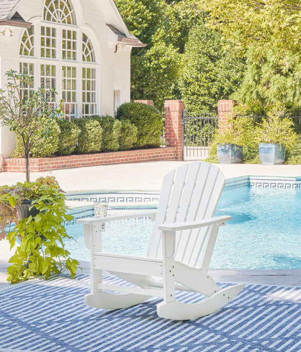 Sundown Treasure Outdoor Rocking Chair - Premium Outdoor Rocking Chair from Ashley Furniture - Just $252.67! Shop now at Furniture Wholesale Plus  We are the best furniture store in Nashville, Hendersonville, Goodlettsville, Madison, Antioch, Mount Juliet, Lebanon, Gallatin, Springfield, Murfreesboro, Franklin, Brentwood