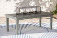 Visola Outdoor Sofa and Coffee Table - Premium Outdoor Dining Set from Ashley Furniture - Just $1535.77! Shop now at Furniture Wholesale Plus  We are the best furniture store in Nashville, Hendersonville, Goodlettsville, Madison, Antioch, Mount Juliet, Lebanon, Gallatin, Springfield, Murfreesboro, Franklin, Brentwood