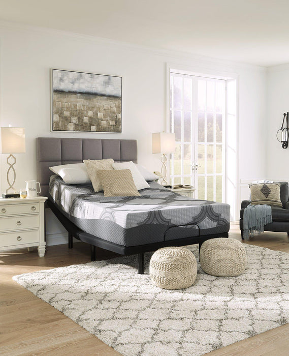 12 Inch Ashley Hybrid King Adjustable Base and Mattress - Premium Mattress from Ashley Furniture - Just $1076.02! Shop now at Furniture Wholesale Plus  We are the best furniture store in Nashville, Hendersonville, Goodlettsville, Madison, Antioch, Mount Juliet, Lebanon, Gallatin, Springfield, Murfreesboro, Franklin, Brentwood