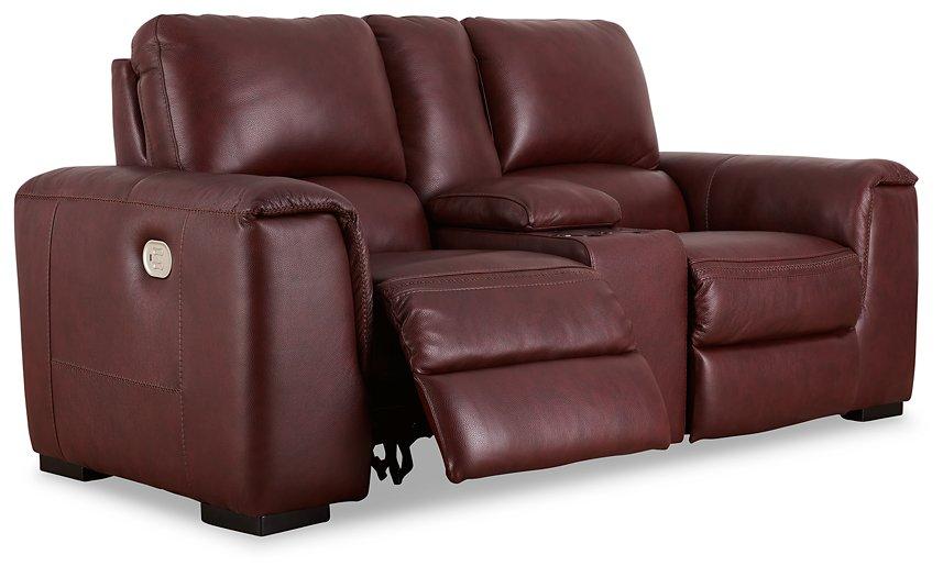 Alessandro Power Reclining Loveseat with Console - Premium Loveseat from Ashley Furniture - Just $1607.46! Shop now at Furniture Wholesale Plus  We are the best furniture store in Nashville, Hendersonville, Goodlettsville, Madison, Antioch, Mount Juliet, Lebanon, Gallatin, Springfield, Murfreesboro, Franklin, Brentwood