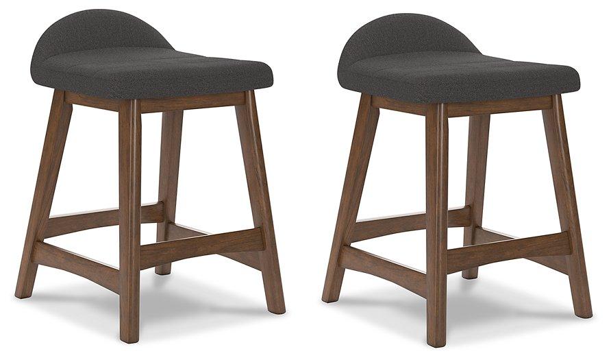 Lyncott Counter Height Bar Stool - Premium Barstool from Ashley Furniture - Just $92.51! Shop now at Furniture Wholesale Plus  We are the best furniture store in Nashville, Hendersonville, Goodlettsville, Madison, Antioch, Mount Juliet, Lebanon, Gallatin, Springfield, Murfreesboro, Franklin, Brentwood