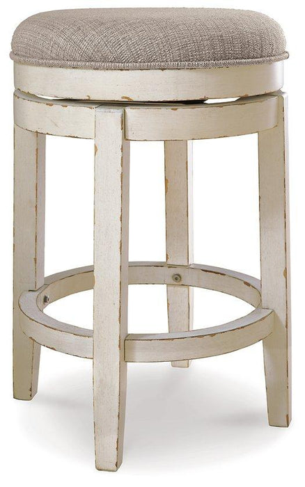 Realyn Counter Height Bar Stool - Premium Barstool from Ashley Furniture - Just $82.46! Shop now at Furniture Wholesale Plus  We are the best furniture store in Nashville, Hendersonville, Goodlettsville, Madison, Antioch, Mount Juliet, Lebanon, Gallatin, Springfield, Murfreesboro, Franklin, Brentwood