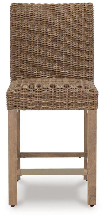 Walton Bridge Outdoor Bar Stool (Set of 2) - Premium Outdoor Barstool from Ashley Furniture - Just $663.66! Shop now at Furniture Wholesale Plus  We are the best furniture store in Nashville, Hendersonville, Goodlettsville, Madison, Antioch, Mount Juliet, Lebanon, Gallatin, Springfield, Murfreesboro, Franklin, Brentwood