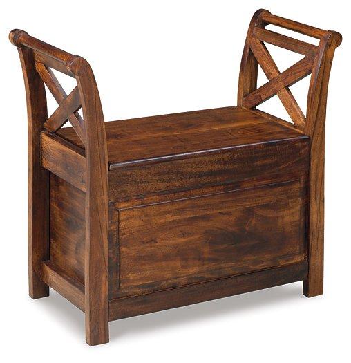 Abbonto Accent Bench - Premium Bench from Ashley Furniture - Just $180.29! Shop now at Furniture Wholesale Plus  We are the best furniture store in Nashville, Hendersonville, Goodlettsville, Madison, Antioch, Mount Juliet, Lebanon, Gallatin, Springfield, Murfreesboro, Franklin, Brentwood