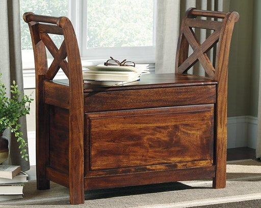 Abbonto Accent Bench - Premium Bench from Ashley Furniture - Just $180.29! Shop now at Furniture Wholesale Plus  We are the best furniture store in Nashville, Hendersonville, Goodlettsville, Madison, Antioch, Mount Juliet, Lebanon, Gallatin, Springfield, Murfreesboro, Franklin, Brentwood