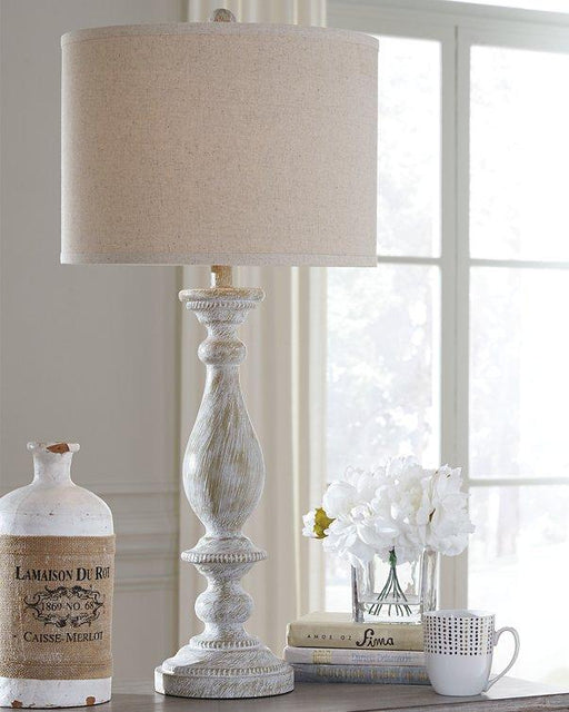 Bernadate Table Lamp (Set of 2) - Premium Table Lamp Pair from Ashley Furniture - Just $143.22! Shop now at Furniture Wholesale Plus  We are the best furniture store in Nashville, Hendersonville, Goodlettsville, Madison, Antioch, Mount Juliet, Lebanon, Gallatin, Springfield, Murfreesboro, Franklin, Brentwood