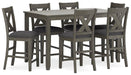 Caitbrook Counter Height Dining Table and Bar Stools (Set of 7) - Premium Counter Height Table from Ashley Furniture - Just $746.13! Shop now at Furniture Wholesale Plus  We are the best furniture store in Nashville, Hendersonville, Goodlettsville, Madison, Antioch, Mount Juliet, Lebanon, Gallatin, Springfield, Murfreesboro, Franklin, Brentwood