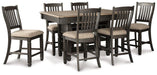 Tyler Creek Counter Height Dining Set - Premium Dining Room Set from Ashley Furniture - Just $1180.56! Shop now at Furniture Wholesale Plus  We are the best furniture store in Nashville, Hendersonville, Goodlettsville, Madison, Antioch, Mount Juliet, Lebanon, Gallatin, Springfield, Murfreesboro, Franklin, Brentwood