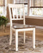 Whitesburg Dining Chair - Premium Dining Chair from Ashley Furniture - Just $82.46! Shop now at Furniture Wholesale Plus  We are the best furniture store in Nashville, Hendersonville, Goodlettsville, Madison, Antioch, Mount Juliet, Lebanon, Gallatin, Springfield, Murfreesboro, Franklin, Brentwood