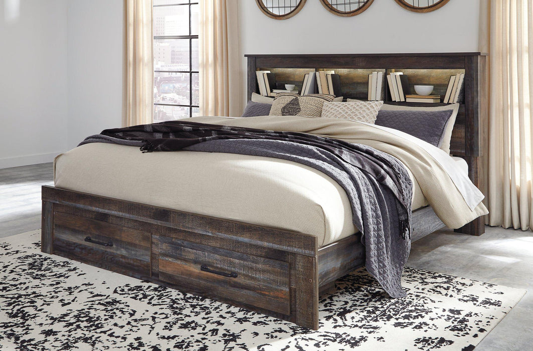 Drystan Bed with 2 Storage Drawers - Premium Bed from Ashley Furniture - Just $466.59! Shop now at Furniture Wholesale Plus  We are the best furniture store in Nashville, Hendersonville, Goodlettsville, Madison, Antioch, Mount Juliet, Lebanon, Gallatin, Springfield, Murfreesboro, Franklin, Brentwood