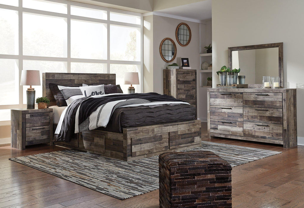 Derekson Bed with 4 Storage Drawers - Premium Bed from Ashley Furniture - Just $687.81! Shop now at Furniture Wholesale Plus  We are the best furniture store in Nashville, Hendersonville, Goodlettsville, Madison, Antioch, Mount Juliet, Lebanon, Gallatin, Springfield, Murfreesboro, Franklin, Brentwood