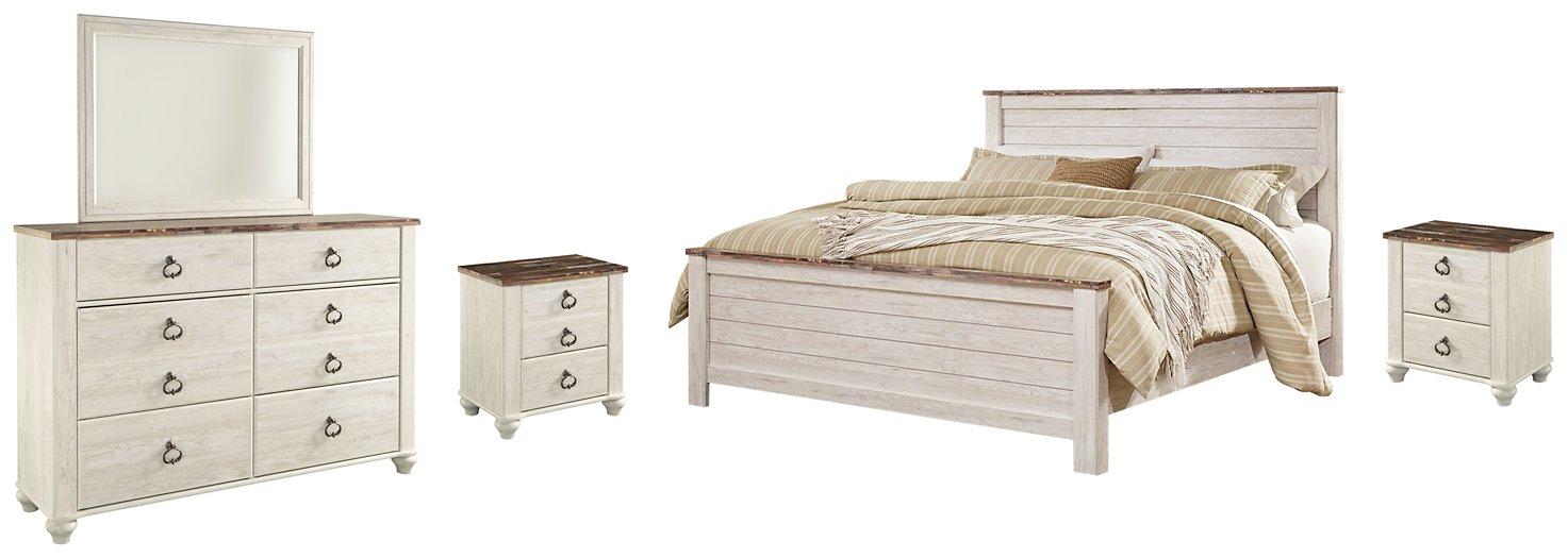 Willowton Bedroom Set - Premium Bedroom Set from Ashley Furniture - Just $478.66! Shop now at Furniture Wholesale Plus  We are the best furniture store in Nashville, Hendersonville, Goodlettsville, Madison, Antioch, Mount Juliet, Lebanon, Gallatin, Springfield, Murfreesboro, Franklin, Brentwood