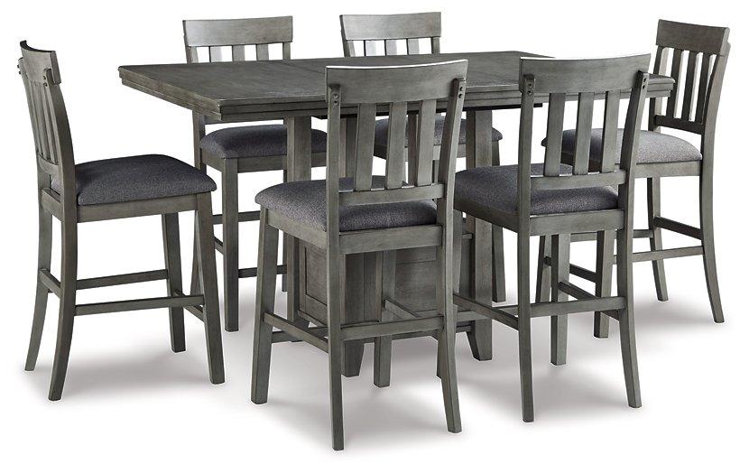 Hallanden Dining Room Set - Premium Dining Room Set from Ashley Furniture - Just $209.15! Shop now at Furniture Wholesale Plus  We are the best furniture store in Nashville, Hendersonville, Goodlettsville, Madison, Antioch, Mount Juliet, Lebanon, Gallatin, Springfield, Murfreesboro, Franklin, Brentwood