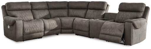 Hoopster 6-Piece Power Reclining Sectional - Premium Sectional from Ashley Furniture - Just $2945.76! Shop now at Furniture Wholesale Plus  We are the best furniture store in Nashville, Hendersonville, Goodlettsville, Madison, Antioch, Mount Juliet, Lebanon, Gallatin, Springfield, Murfreesboro, Franklin, Brentwood