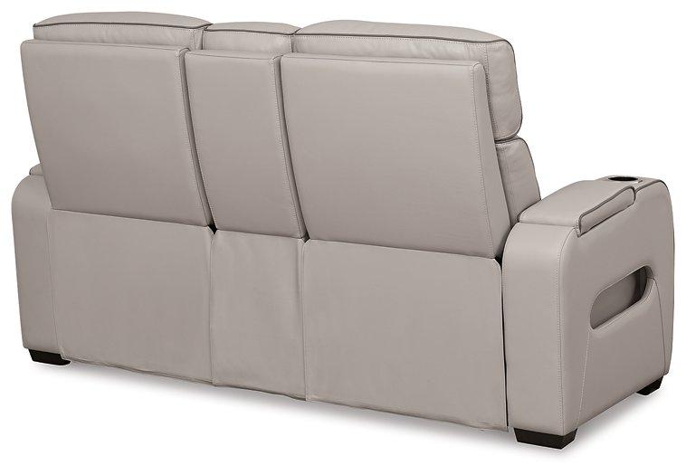 Boyington Power Reclining Loveseat with Console - Premium Loveseat from Ashley Furniture - Just $2061.17! Shop now at Furniture Wholesale Plus  We are the best furniture store in Nashville, Hendersonville, Goodlettsville, Madison, Antioch, Mount Juliet, Lebanon, Gallatin, Springfield, Murfreesboro, Franklin, Brentwood