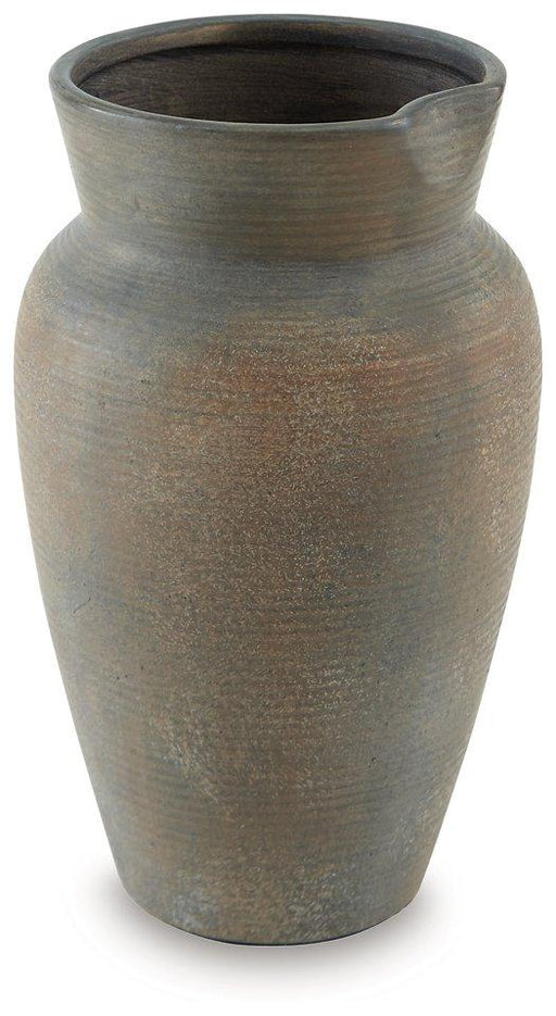 Brickmen Vase - Premium Vase from Ashley Furniture - Just $32! Shop now at Furniture Wholesale Plus  We are the best furniture store in Nashville, Hendersonville, Goodlettsville, Madison, Antioch, Mount Juliet, Lebanon, Gallatin, Springfield, Murfreesboro, Franklin, Brentwood