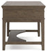 Janismore Home Office Storage Leg Desk - Premium Desk from Ashley Furniture - Just $579.20! Shop now at Furniture Wholesale Plus  We are the best furniture store in Nashville, Hendersonville, Goodlettsville, Madison, Antioch, Mount Juliet, Lebanon, Gallatin, Springfield, Murfreesboro, Franklin, Brentwood